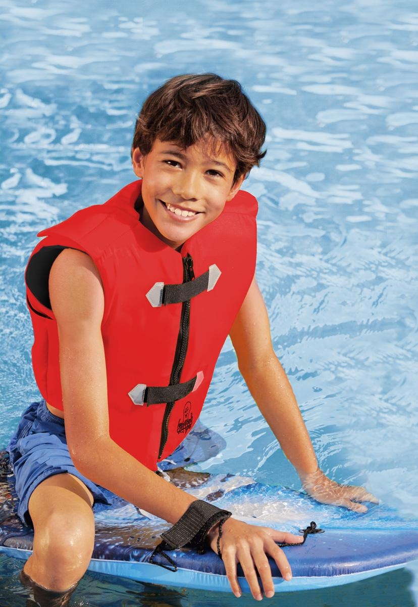 Gilet de natation pour enfants SINDBAD BECO (15-30KG) - Porté