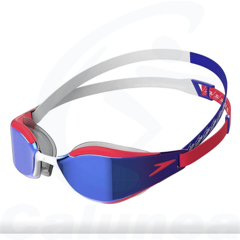 Image du produit Racing goggles FASTSKIN³ HYPER ELITE MIRROR  RED / BLUE / WHITE SPEEDO - boutique Calunéa