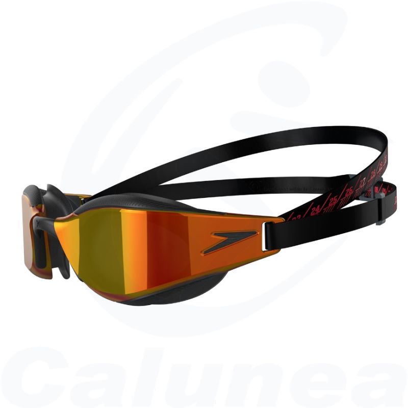 Image du produit Racing goggles FASTSKIN³ HYPER ELITE MIRROR  BLACK / GOLD SPEEDO - boutique Calunéa