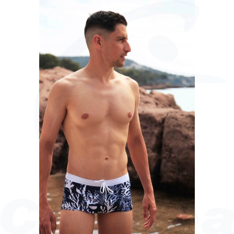 Image du produit Man's swimsuit SUMMER SHORTY CORAL MAKO - boutique Calunéa