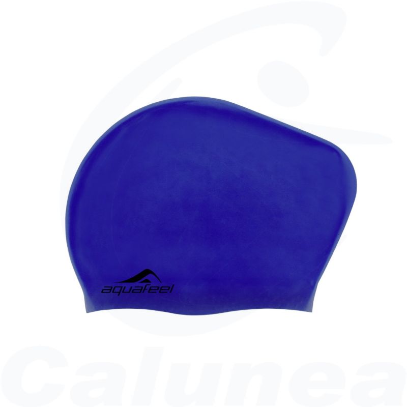 Image du produit LONG HAIR SILICONE CAP BLUE AQUAFEEL - boutique Calunéa