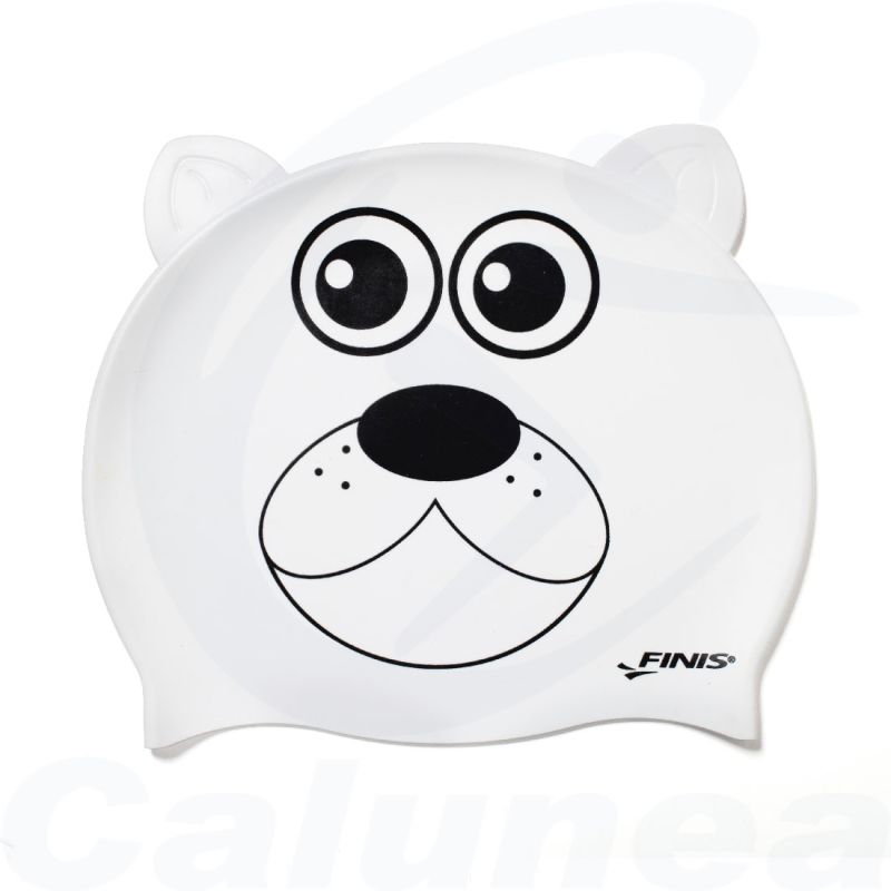 Image du produit Children's swimcap ANIMAL HEAD POLAR BEAR CAP FINIS - boutique Calunéa