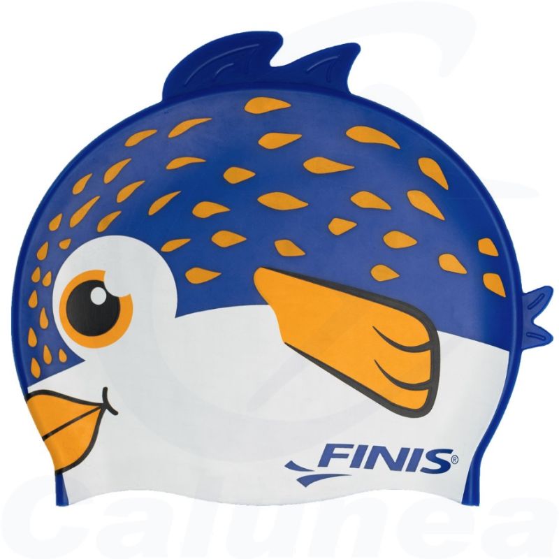 Image du produit Children's swimcap ANIMAL HEAD PUFFER FISH CAP FINIS - boutique Calunéa
