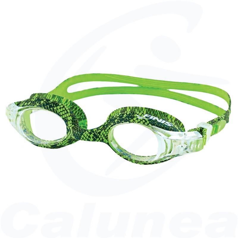 Image du produit Junior swimgoggles ADVENTURE GREEN SNAKE FINIS (4-10 Years) - boutique Calunéa