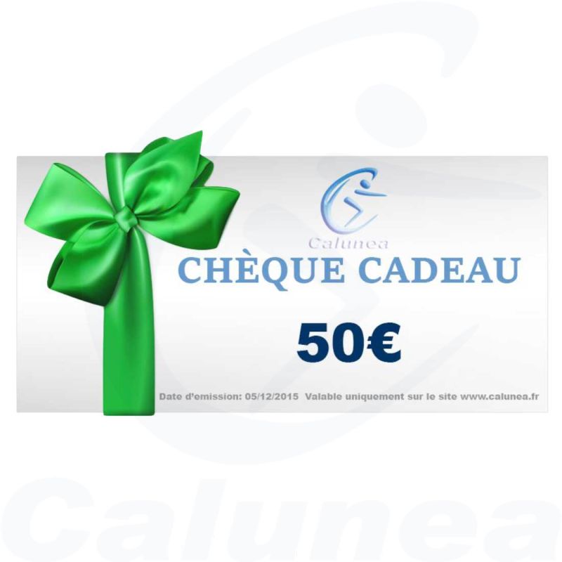 Image du produit Chèque cadeau 50€ Calunea - boutique Calunéa
