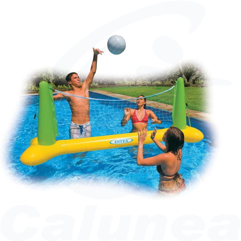 Image du produit INFLATABLE VOLLEYBALL SET WITH BALL YELLOW / GREEN INTEX - boutique Calunéa