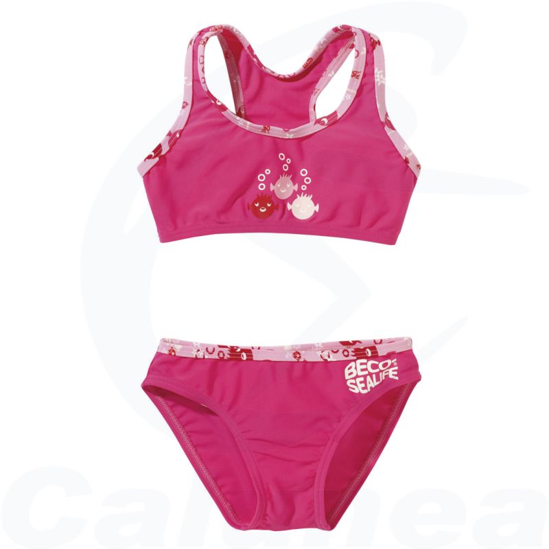 Image du produit Girl's 2-pieces swimsuit PINKY SEALIFE 2 PIECE KIDS BECO - boutique Calunéa