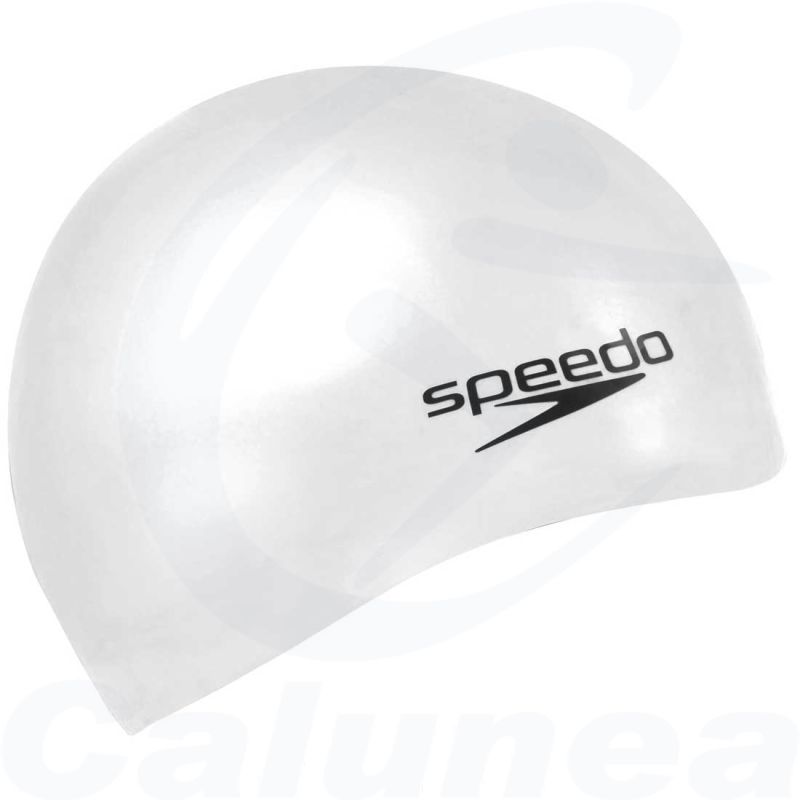 Image du produit 3D Swimcap PLAIN MOULDED SILICONE CAP WHITE SPEEDO - boutique Calunéa