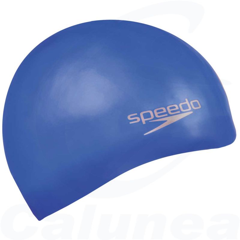 Image du produit 3D Swimcap PLAIN MOULDED SILICONE CAP NEON BLUE SPEEDO - boutique Calunéa