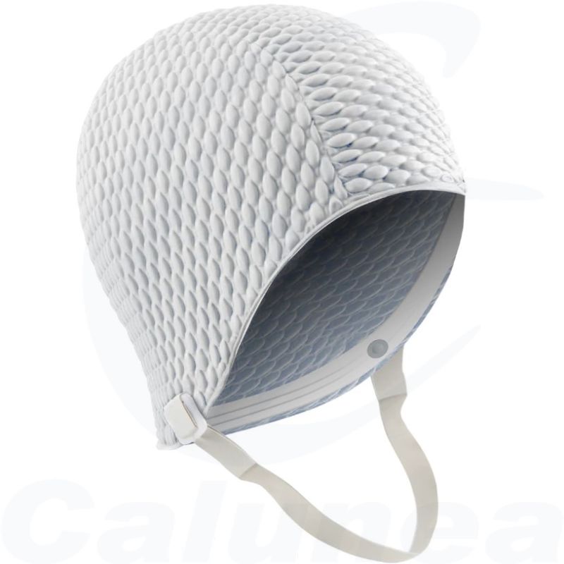 Image du produit BUBBLE CAP WITH CHINBAND FOR KIDS WHITE BECO - boutique Calunéa