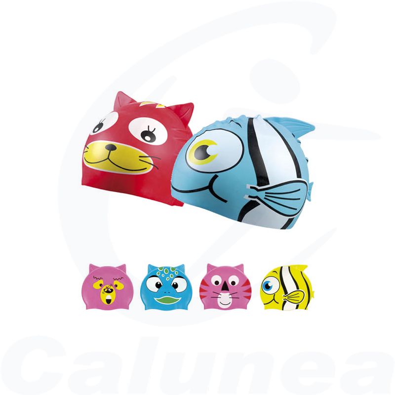 Image du produit Junior swimcaps FUNNY ANIMALS BECO (6 PACK) - boutique Calunéa