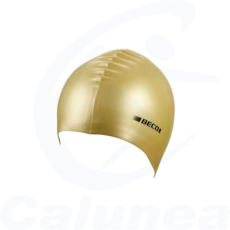 Image du produit Silicone swimcap METALIC GOLD BECO - boutique Calunéa