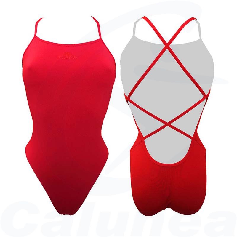 Image du produit Woman's swimsuit SIRENE SYNCHRO RED TURBO - boutique Calunéa
