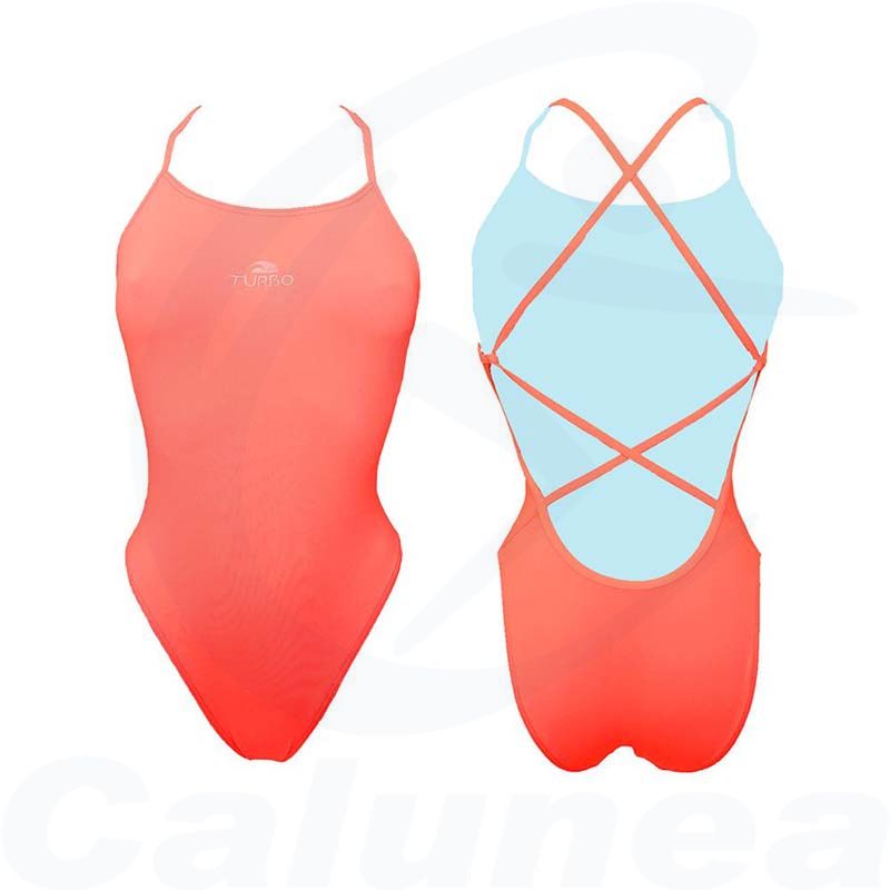 Image du produit Woman's swimsuit SIRENE SYNCHRO CORAL TURBO - boutique Calunéa