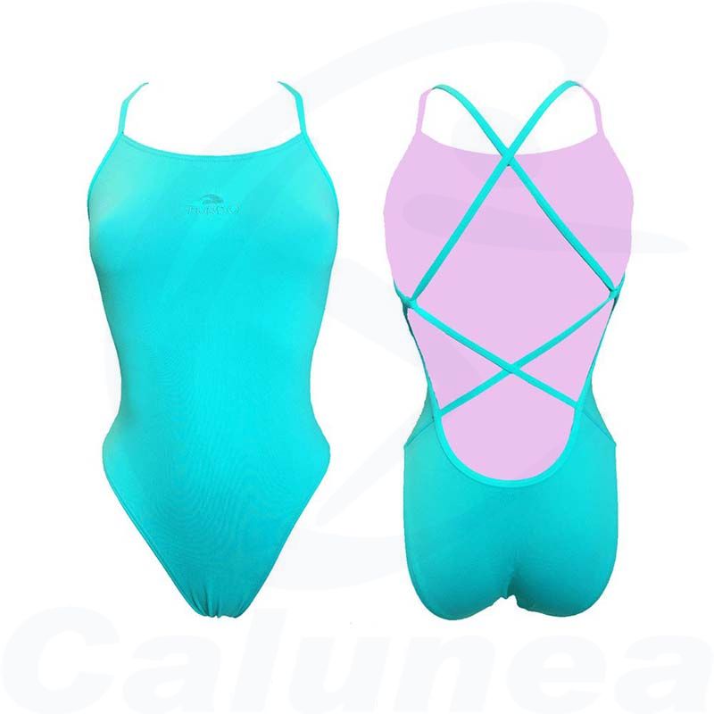 Image du produit Woman's swimsuit SIRENE SYNCHRO TURQUOISE TURBO - boutique Calunéa