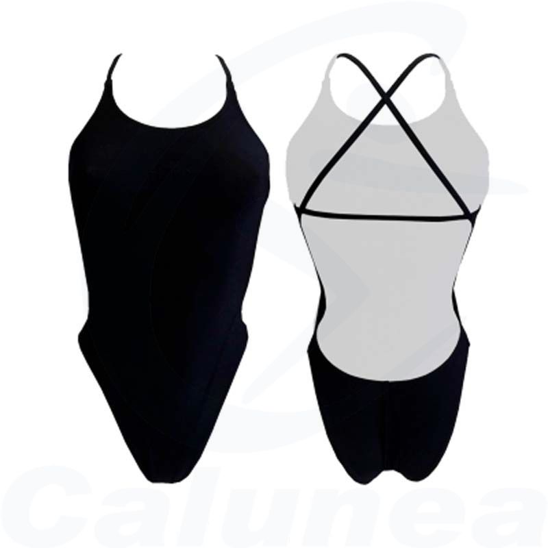 Image du produit Woman's swimsuit BRASILEIRO BLACK TURBO - boutique Calunéa