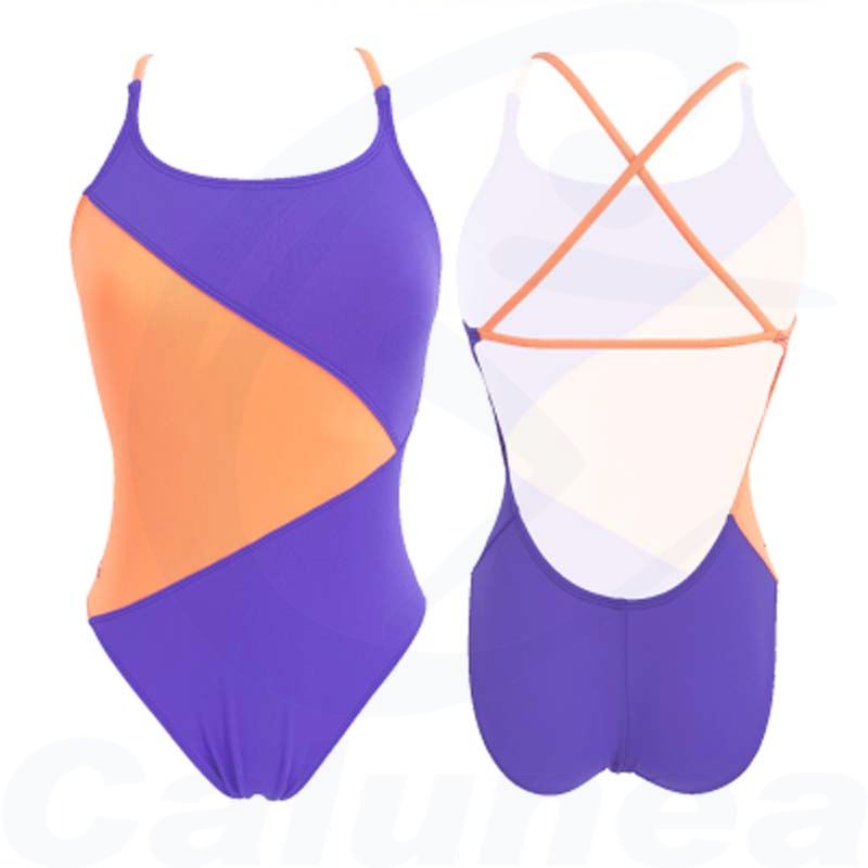 Image du produit Woman's swimsuit ISLAND LILA / CORAL TURBO - boutique Calunéa