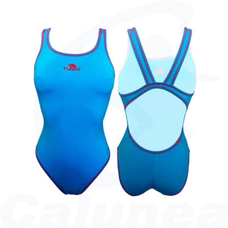 Image du produit Woman's swimsuit SWIM COMFORT SKY BLUE TURBO - boutique Calunéa