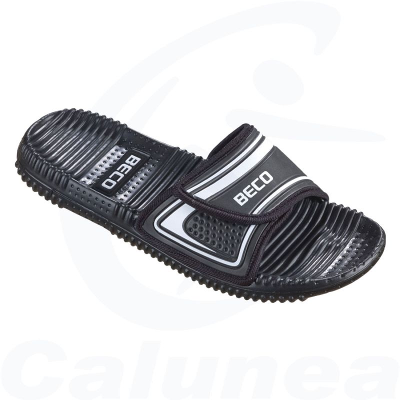 Image du produit Unisex poolshoes MASSAGE SLIPPER BLACK / GREY BECO (37/46) - boutique Calunéa