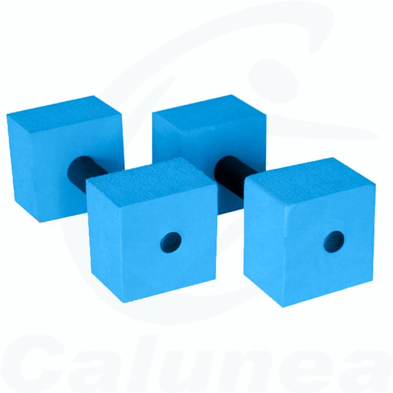 Image du produit SQUARE AQUATIC DUMBBELLS BLUE CALUNEA - boutique Calunéa