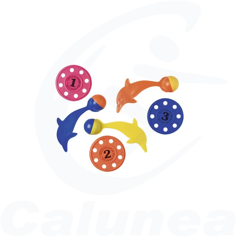 Image du produit Swimming toys DIVE DISCS & DOLFINS BECO  - boutique Calunéa