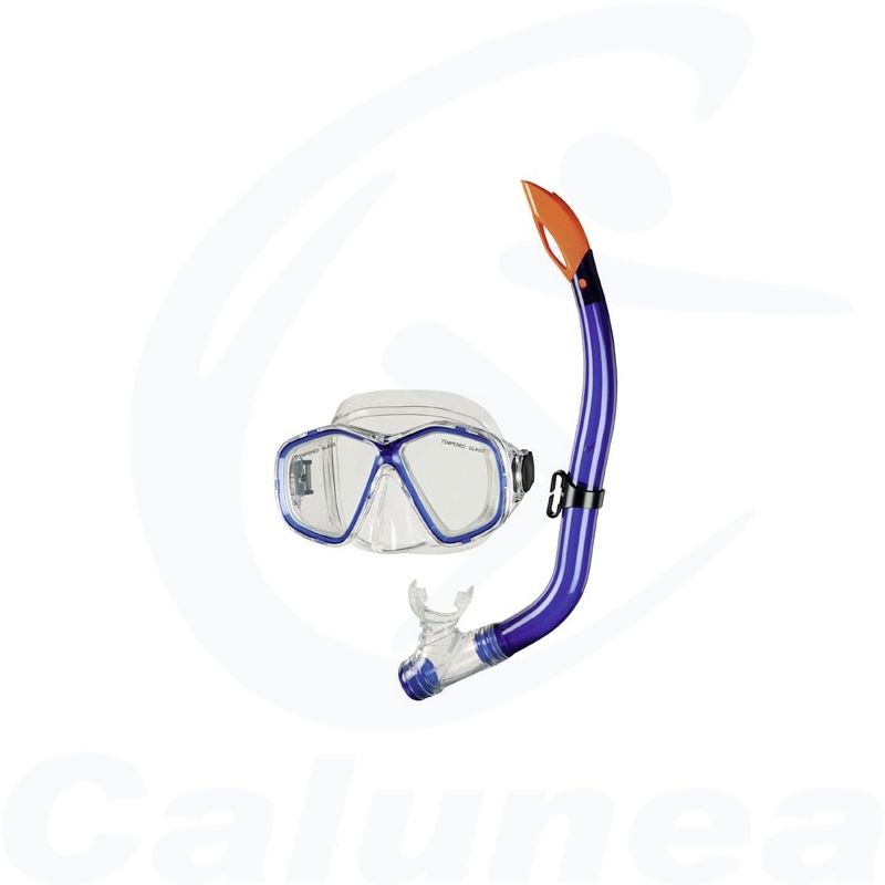 Image du produit Junior Diving mask & snorkel BARI KIDS 8+ BLUE BECO - boutique Calunéa