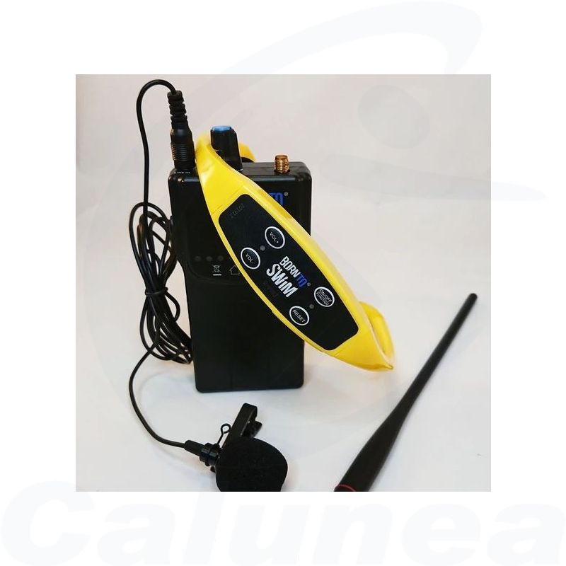 Image du produit Coatch-to-swimmer feedback SWIM COACH COMMUNICATOR (5 HEADSETS + 1 RADIO) BORN TO SWIM - boutique Calunéa