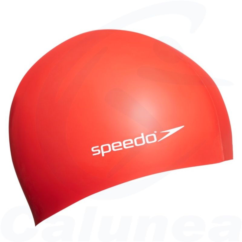 Image du produit Classic junior silicone swimcap PLAIN FLAT JUNIOR SILICONE CAP RED SPEEDO - boutique Calunéa