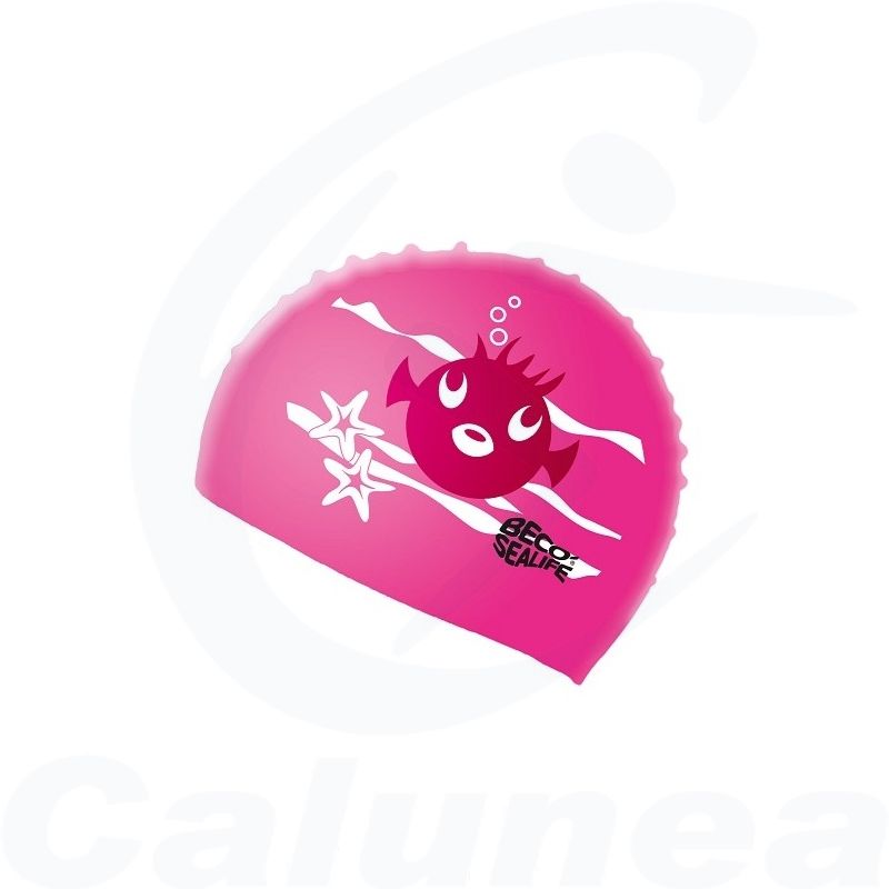 Image du produit Junior swimcap SEALIFE PINK BECO - boutique Calunéa