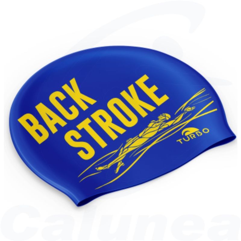 Image du produit Silicone swimcap BACKSTROKE ROYAL BLUE TURBO - boutique Calunéa