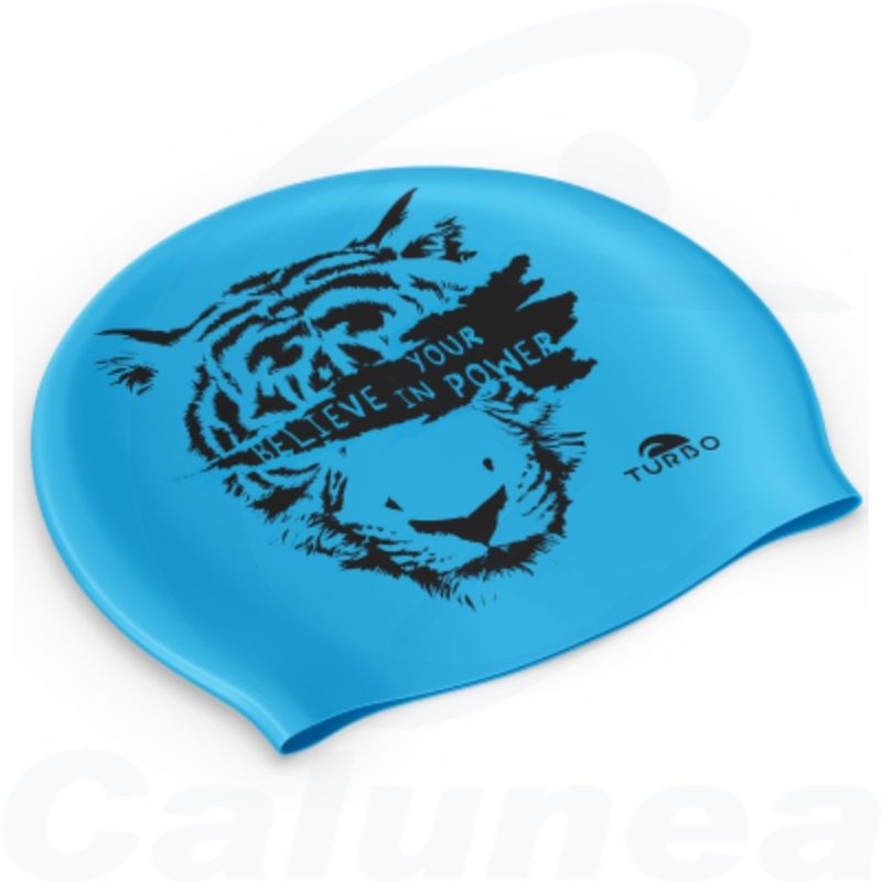 Image du produit Silicone swimcap TIGER TURBO - boutique Calunéa