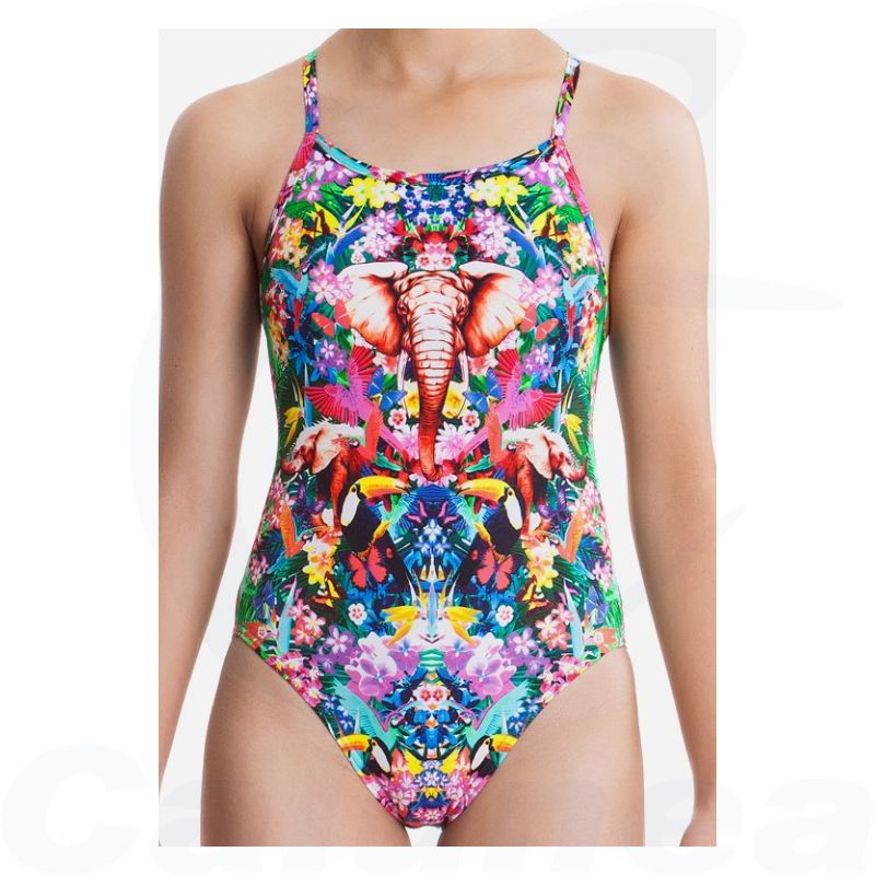 Image du produit Girl's swimsuit JUNGLE BOOGIE SINGLE STRAP FUNKITA - boutique Calunéa