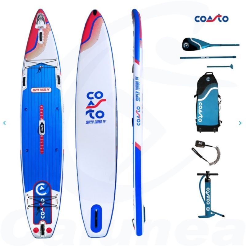 Image du produit Stand up paddle board SUPER TURBO 14' COASTO - boutique Calunéa