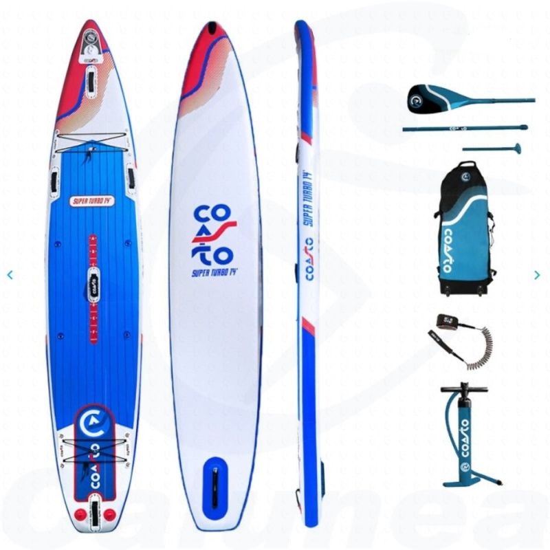Image du produit Stand up paddle board SUPER TURBO 14' COASTO - boutique Calunéa