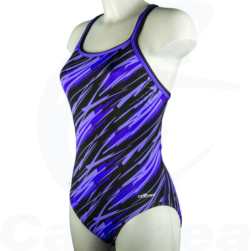 Image du produit Girls / Woman's swimsuit FLARE PURPLE DOLFIN - boutique Calunéa