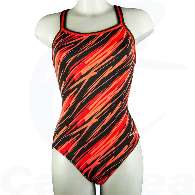 Image du produit Girls / Woman's swimsuit FLARE RED DOLFIN - boutique Calunéa