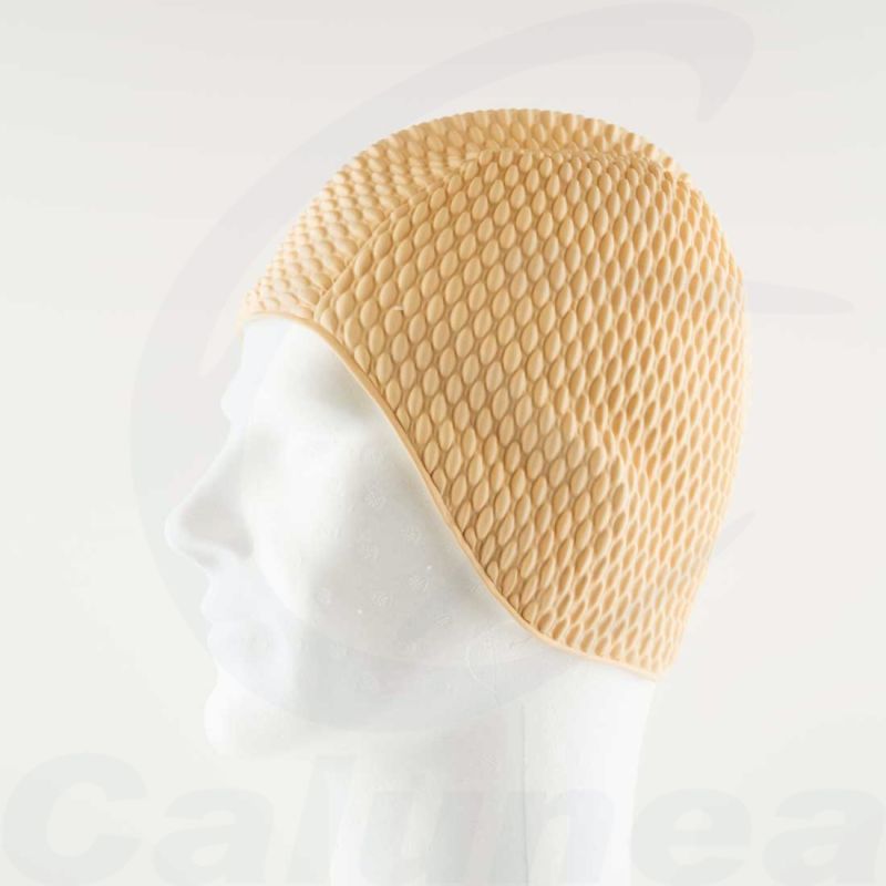 Image du produit Classic Bubble Swimcap BUBBLE CAP PEACH CALUNEA - boutique Calunéa