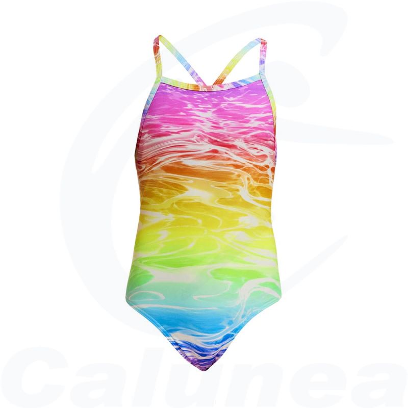 Image du produit Girl's swimsuit LAKE ACID TIE ME TIGHT FUNKITA - boutique Calunéa