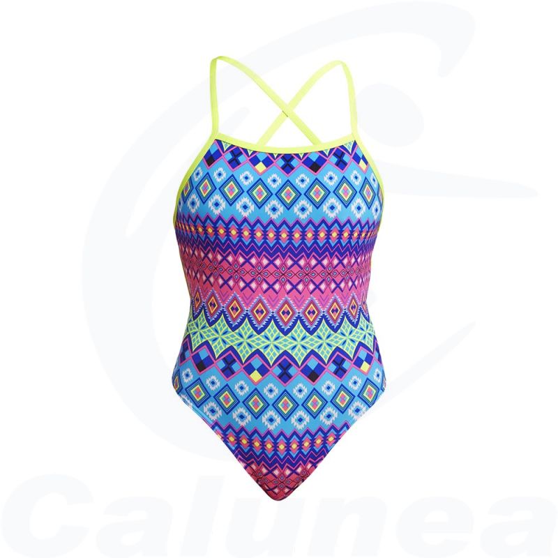 Image du produit Women's swimsuit KRIS KRINGLE TIE ME TIGHT FUNKITA - boutique Calunéa