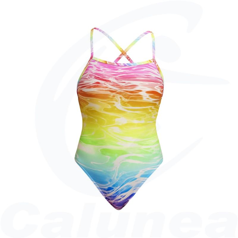 Image du produit Women's swimsuit LAKE ACID TIE ME TIGHT FUNKITA - boutique Calunéa