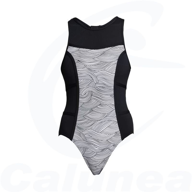 Image du produit Woman's swimsuit with zipper ICE CURRENT HI FLYER FUNKITA - boutique Calunéa