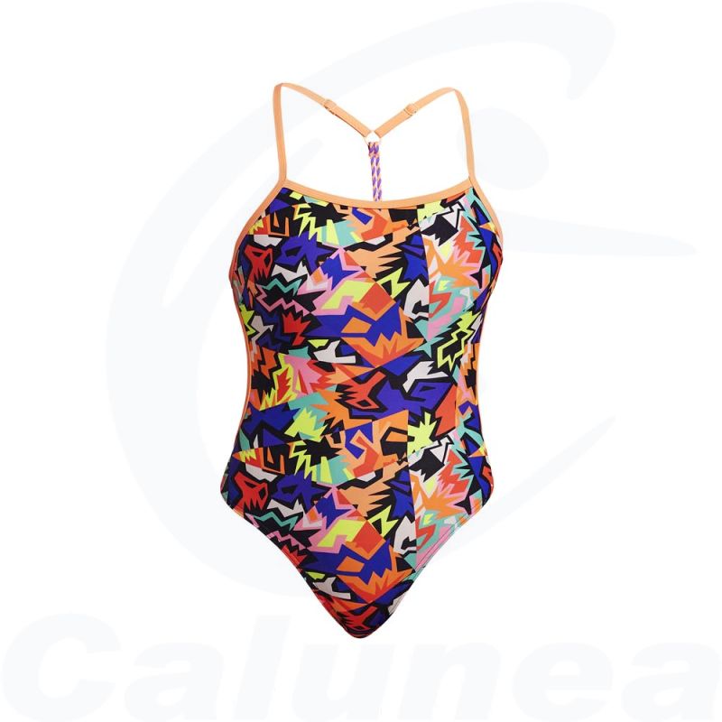 Image du produit Women's swimsuit SAW TOOTH TWISTED FUNKITA - boutique Calunéa