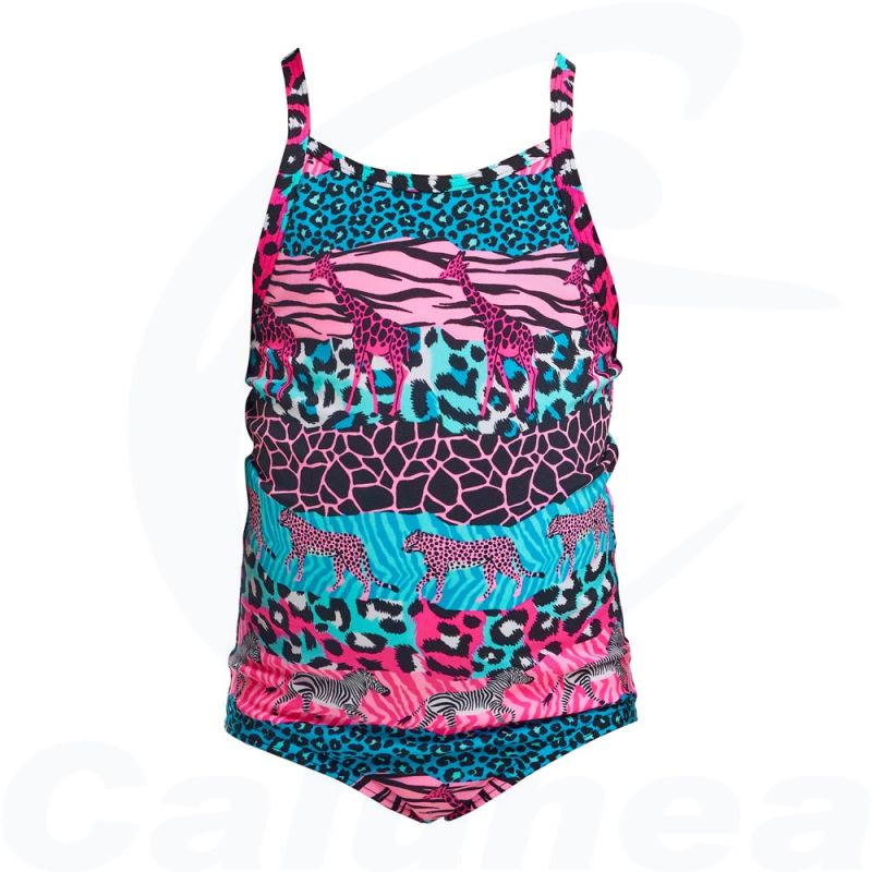 Image du produit Toddler girl's swimsuit WILD THINGS FUNKITA - boutique Calunéa