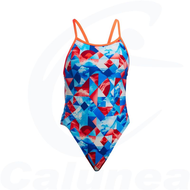 Image du produit Girl's swimsuit BIG SWELL SINGLE STRAP FUNKITA - boutique Calunéa