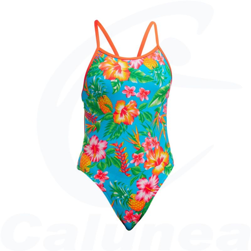 Image du produit Girl's swimsuit BLUE HAWAII SINGLE STRAP FUNKITA - boutique Calunéa