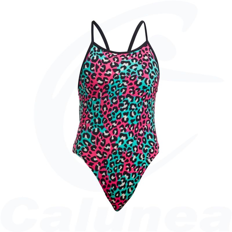 Image du produit Girl's swimsuit LITTLE WILD THINGS SINGLE STRAP FUNKITA - boutique Calunéa