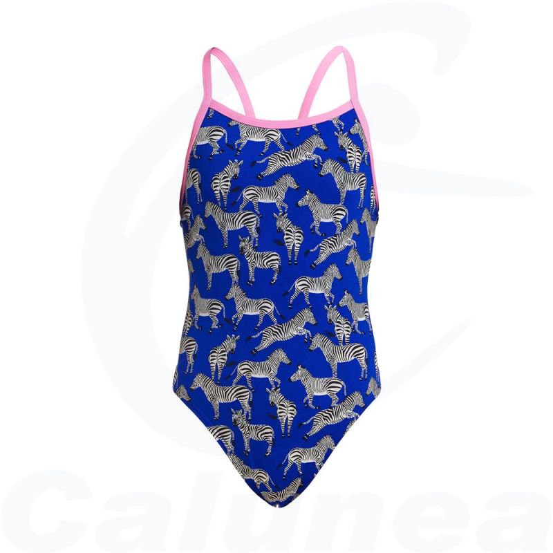 Image du produit Girl's swimsuit PRANCE PARTY SINGLE STRAP FUNKITA - boutique Calunéa