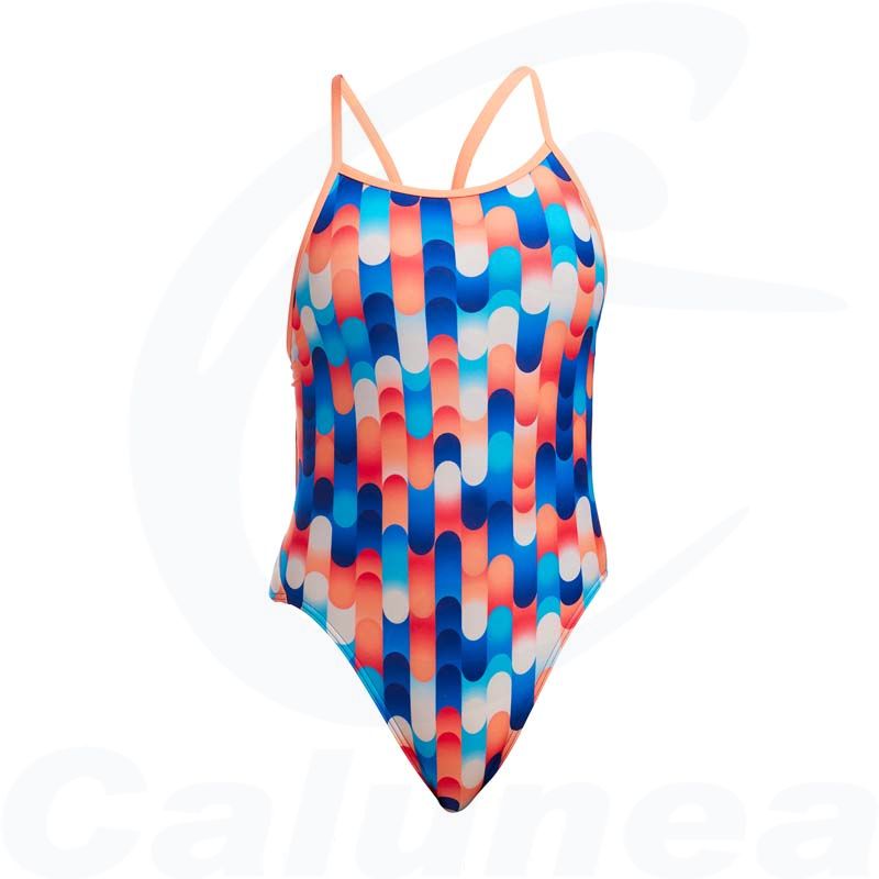 Image du produit Girl's swimsuit TAIL END SINGLE STRAP FUNKITA - boutique Calunéa