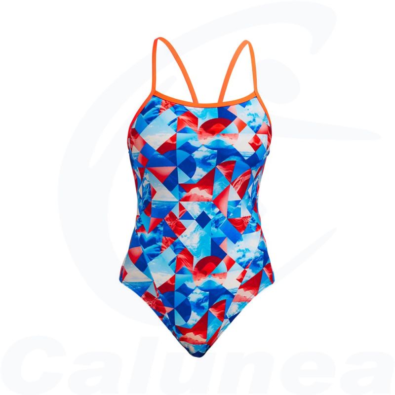 Image du produit Women's swimsuit BIG SWELL SINGLE STRAP FUNKITA - boutique Calunéa