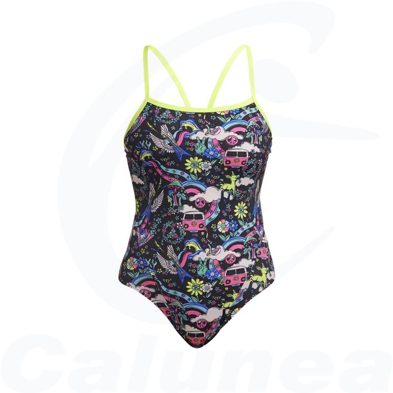 Image du produit Women's swimsuit HIPPY DIPPY SINGLE STRAP FUNKITA - boutique Calunéa